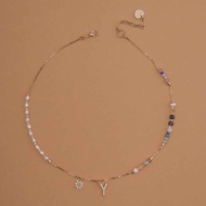 PEARL-INITAL Birthdaystone NECKLACE (Choose INITIAL Letters)