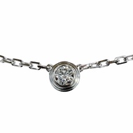 สินค้าคุณภาพสูง ◇ Cartier คาลติเยร์ CPC002 ดามูร์ SM เพชร 1P 750 (WG) ขนาดเส้นผ่านศูนย์กลางกรอบ 4.3