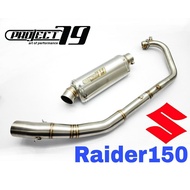Project79 Suzuki Raider150 Exhaust Full System Muffler Original Project79 QPM10SV Raider 150
