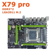 Ada Stok Jenama X79 Motherboard RPO LGA2011 Soket Pelayan Desktop Motherboard Komputer Menyokong REC