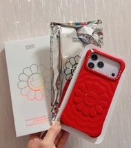 🔥情人節禮物🎁必選 CASETiFY x Takashi Murakami 村上隆 iPhone 17 pro max手機殼紅色🔥