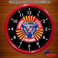 GAMMA KAPPA PHI SIGMA FRATERNITY WALLCLOCK