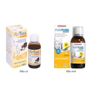 Otosan Fortuss siro ho thảo dược hỗ trợ bổ phếlàm dịu cơn hobảo vệ niêm mạc.hỗ trợ các trường hợp vi