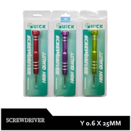 OBENG SEGITIGA Y 0.6 X 25MM OBENG I PHONE 7 OBENG MERK QUIC