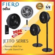 DEKA JETTO-STF360/WF-A10RC Air Circulator Fan 6" DC Motor Stand Fan / Table Fan / Wall Fan Remote Co