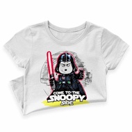 Cute Snoopy Star Wars Beagle Dog Cartoon Anime Tshirt Kemeja Perempuan Baju Tee Budak Murah Girl Lel