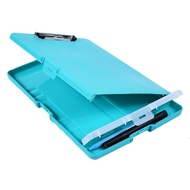 File Case with Clipboard File Document Folder Box with Clipboard and Pen Case