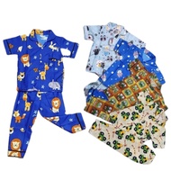 Children's Pajamas with Random Patterns 1-14 Years Old Children's Sleepwear Sets and