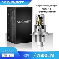 Novsight M66 H4 LED motorcycle headlight Mini Designed LED Headlight Light Bulb 40W 7500LM A PIECE