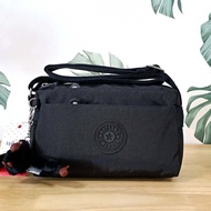 กระเป๋าสะพายข้าง KIPLING Mini Crossbody bag กระเป๋าสะพายข้างขนาดกะทัดรัด ผลิตจากวัสดุ Nylon + ซับใน Polyester100% (งานแบรนด์แท้ outlet)