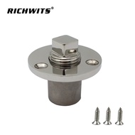 Zhibo Metal RICHWITS Stainless Steel 316 Round Wire Plug Boat Tail Wire Plug Yacht Hardware J9QG