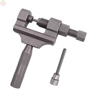 Bike Motorcycle Chain Breaker Tool 420-530 Alloy Steel with Replaceable Handle