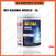 [GOLD PAINT] 1 Liter MCI BAOMA Shield Majestic Gold Paint for Concrete Wall Wood and Metal