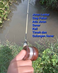 1set Joran super lentur 1meter siap pakai untuk memancing udang,wader,uceng,paray dan ikan kecil lai