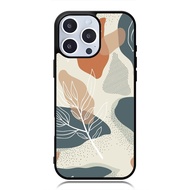 Case iphone 16 15 14 13 12 11 Mini Plus Pro Max TPU Rubber Custom Softcase Cream Soft Wallpaper