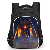 building block lego skibidi toilet 2025 monitor Titan TV baru, beg sekolah kanak-kanak, tadika, pela