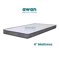 4" Single Mattress | 100% Rebonded Foam | No Mix Rubber | Durable & Affordable