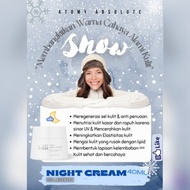 Atomy Absolute SNOW NIGHT CREAM isi 40 ml Bye2 Flek Hitam