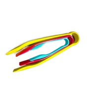 3 in 1 Bread Tongs Plastic Cake Tongs Food Tongs