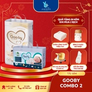 Day and Night Combo Diapers, Gooby Extra stickers, soft, safe, super absorbent, sizes M58,L52,XL50,X