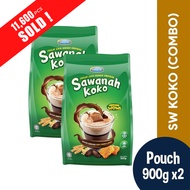 SAWANAH Koko Original Kombo 900g (2 pack) 2 Tahun Expired , by HQ – Koko Kurma Madu Barli, Pilihan S