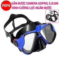Kính lặn Gopro MẮT KÍNH CƯỜNG LỰC gắn được GOPRO SJCAM Camera hành trình POPO Collection