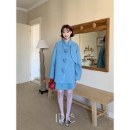 「สินค้าลิขสิทธิ์แท้」IRIS BOUTIQUE 26 Spring | IT82658 Hibi set เสื้อแจ็คเก็ต กระโปรง ชุดเซ็ต กันหนาว