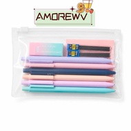 AMOR12WV Mechanical Pencil Set, 0.5/0.7mm with Lead Refills Eraser Automatic Pencils, Portable|Color