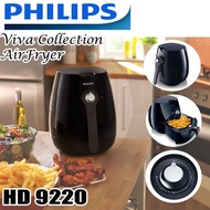 PHILIPS HD9220/29 Airfryer 1.8lb/2.75qt Black