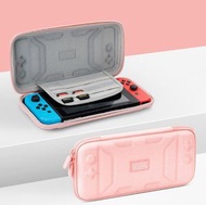 全城熱賣 - switch lite收納包任天堂遊戲機配件EVA硬殼保護殼（輕薄款-粉色）