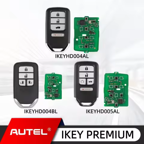 1PCS Autel Ikey IKEYHD004AL IKEYHD004BL IKEYHD005AL For KM100 IM508 IM608