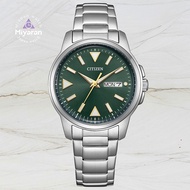 Citizen Watch Men's CITIZEN COLLECTION Solar-Powered Eco-Drive Day & Date Three Hands BM8180-71W