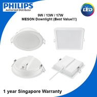 Philips Meson Downlight LED 9W/13W (Authorised) 1 Year Local Warranty