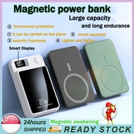 【SG Stock】Magnetic Power Bank 20000mAh Fast Mini portable Charging Power Bank Compatible Dock Statio