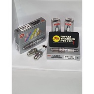 NGK IFR7X7G laser iridium spark plugs set of 4 for Volkswagen 1.4 1.8 2.0 tsi engine #sirocco #Audi e #chevolet Orlando