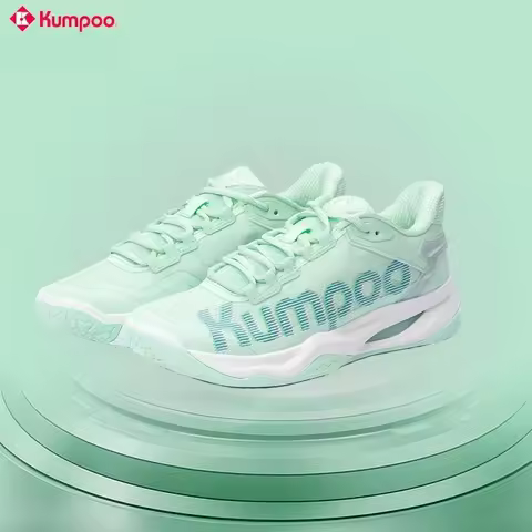 Kumpoo Mens Badminton Shoes Pro Sports Shoes for Women Breathable Indoor Court Sneakers