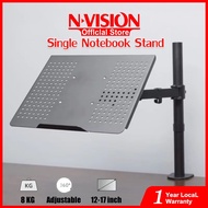 single laptop notebook stand Tray Desk Mount Adjustable Laptop Mount Arm With Clamp&amp;Base For Laptop