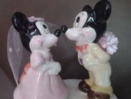 日本制 Disney 米奇&米妮 音樂盒 (music -世界真細小)