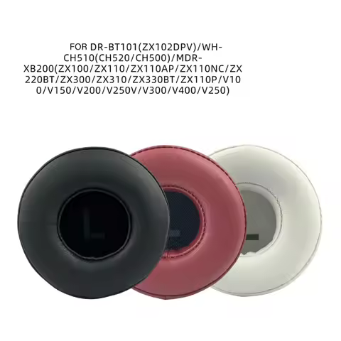 Replacement Earpads For Sony WH-CH500/CH510/CH520,MDR-ZX100/ZX110/ZX110NC Headphones Ear Pads Cushio