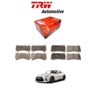 TRW - Nissan GTR R35 Brake Pad / Disc Pad ( Front GDB4450 / Rear GDB3573 ) R-35