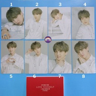 Love Yourself Speak Yourself Mini Photocard/mpc/pc BTS BANGTAN SUGA/YOONG [Cheapest/Unoff]