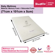 Baby Playpen Memory Foam Mattress + Zip Cover (HA456/HA434/HA451) 71cm x 101cm