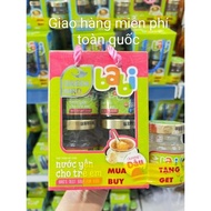 Green Babi Strawberry Organic Bird's Nest 5 jars * 72gr (FOR BABYS 9 MONTHS AND OVER)