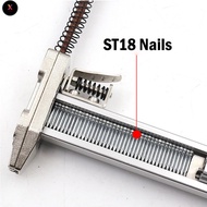 XS 400PCS Pneumatic Steel Nails Manual Nailer ST18 Steel Nails Cement Nails