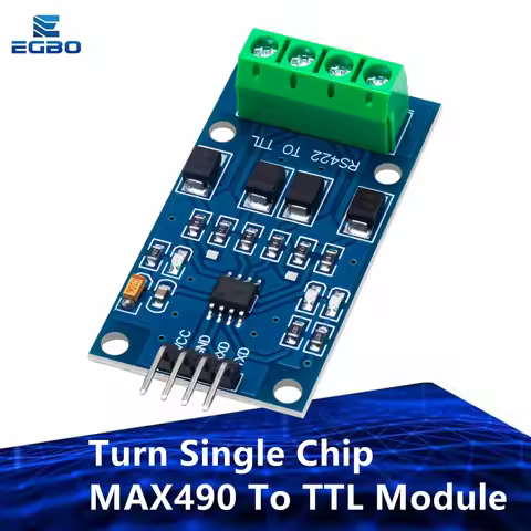 1~10PCS RS422 Mutual Conversion TTL Two-way Signal Module Full Duplex 422 Turn Single Chip MAX490 To