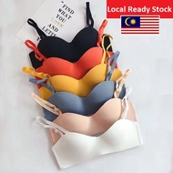 seluar dalam LOCAL READY STOCK Summer Light Push Up Seamless Comfortable Young Bra With Straps or St