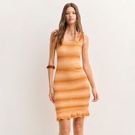 Váy đan mini màu'sắc họa tiết Degrade