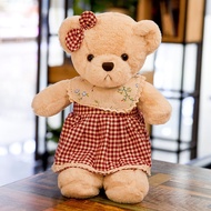 beautiful station ตุ๊กตาหมี การ์ตูนหมี ตุ๊กตาของเล่น ตุ๊กตาคู่ ของขวัญ ของเล่น 40ซม. ตุ๊กตาหมีขน ขนนุ่ม  Kawaii Teddy Bear Plush Toy Stuffed Toy Playmate Doll Birthday