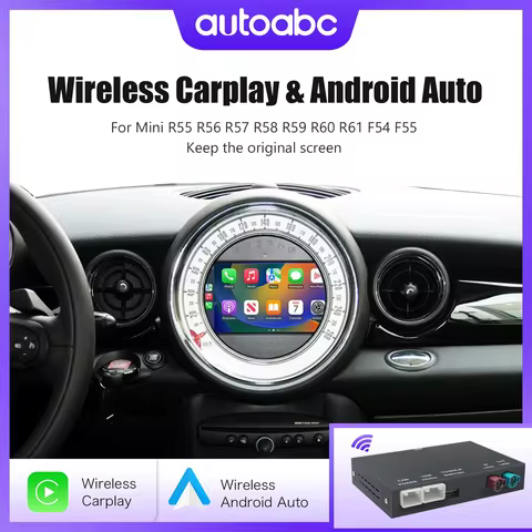 Wireless CarPlay Android Auto for Mini R55 R56 R57 R58 R59 R60 R61 F54 F55 Clubman Countryman Hardto