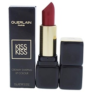 Guerlain Kiss-Kiss Shaping Cream Lip Color Lipstick for Women, No. 321 Red Passion, 0.12 Ounce